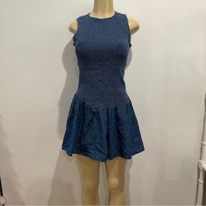 Zara Blue Mini Dress